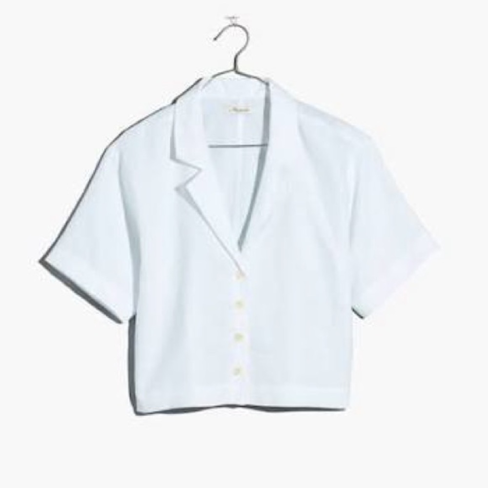 Madewell Linen Button-Down Resort Shirt